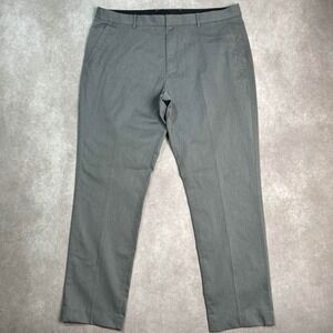 Bonobos Friday Chino Men Athletic Fit Grey Cotton Stretch Pants Measures 40x32*